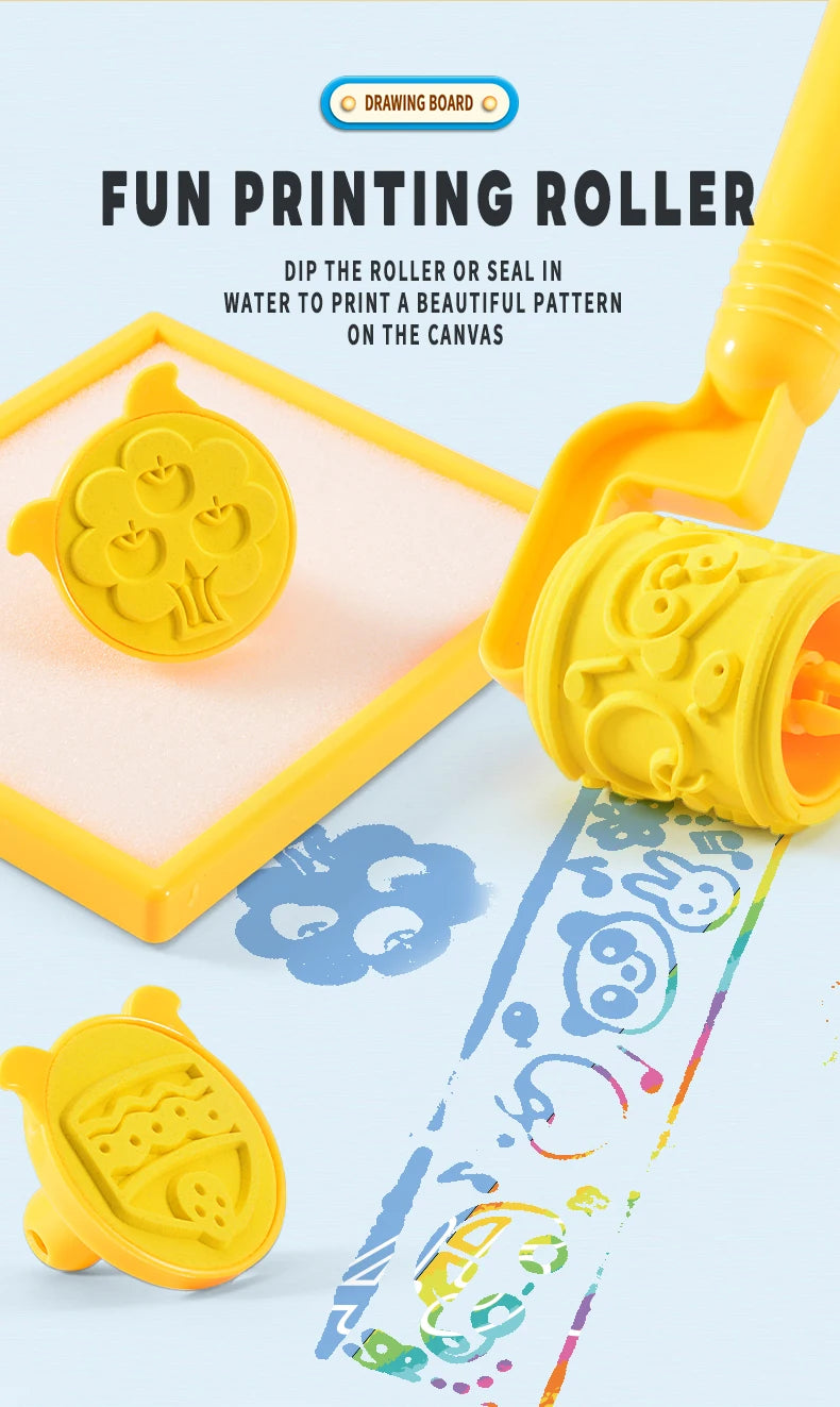Reusable Water Drawing Mat for Kids, Fun, Mess-Free Learning