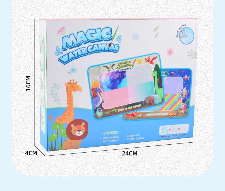 Reusable Water Drawing Mat for Kids, Fun, Mess-Free Learning