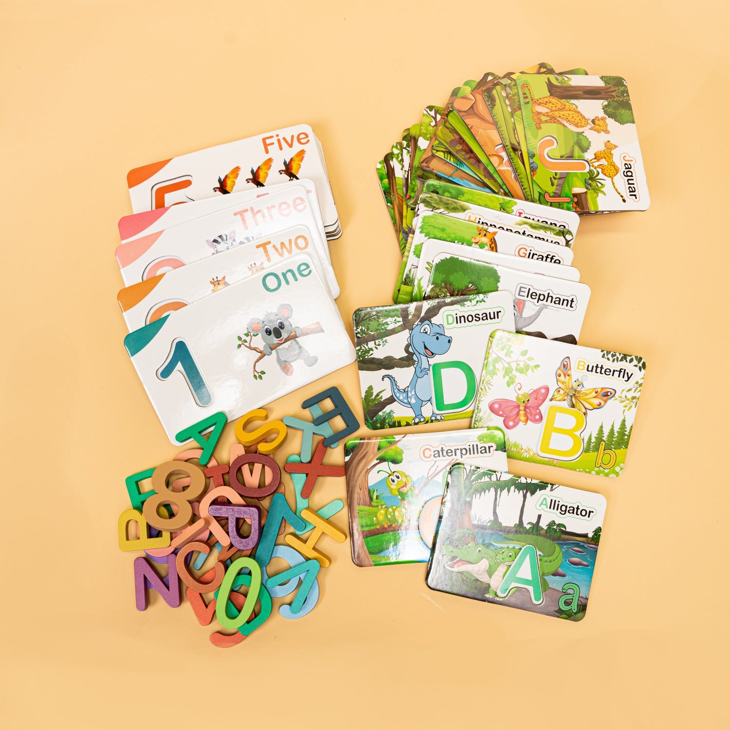 Apple & Pear Animal-Themed Educational Flashcards: Making Learning Fun and Interactive