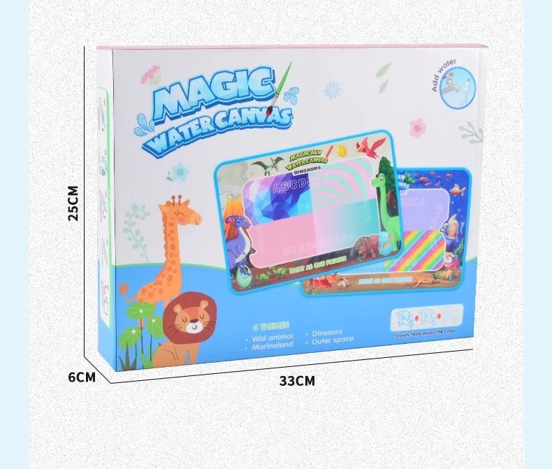 Reusable Water Drawing Mat for Kids, Fun, Mess-Free Learning