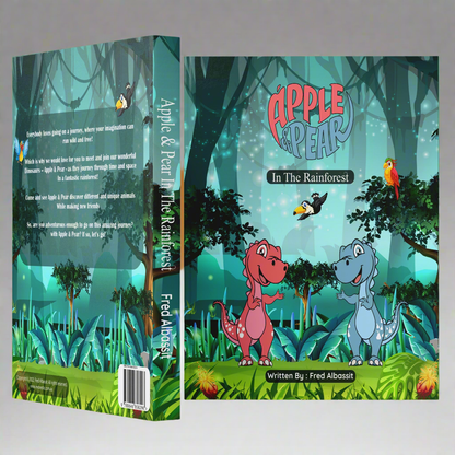 Apple and Pear in The Rainforest - Hard Cover Children&