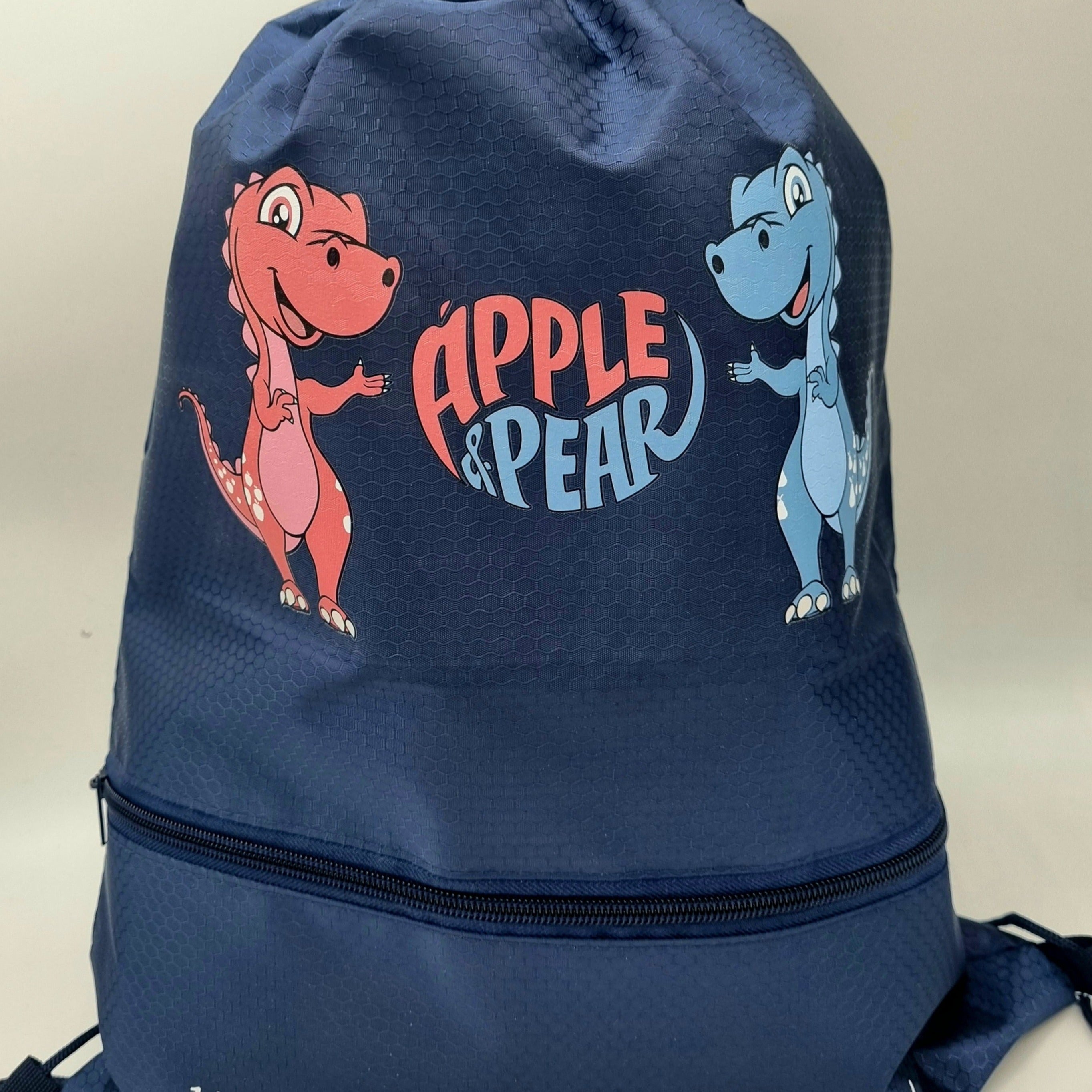 Apple and Pear Carry along Drawstring Bag