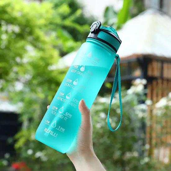 Personalised Tritan BPA FREE 1L Water Bottle - Aqua